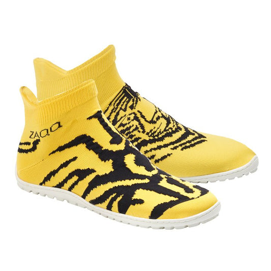 SOQQ Tiger Yellow - ZAQQ Barfußschuhe