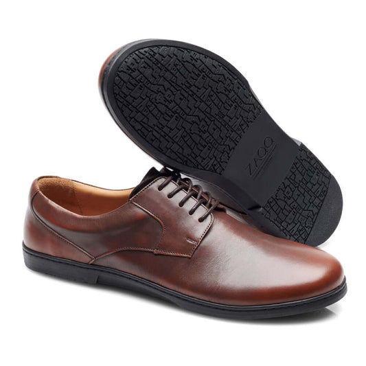 BRIQ Antique Brown - ZAQQ Barfußschuhe