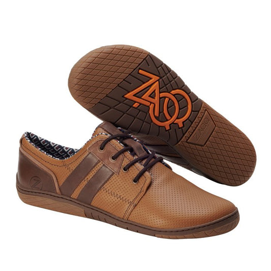 QANBERRA Brown - ZAQQ Barfußschuhe