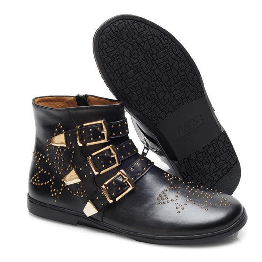 QLANCE Black Gold - ZAQQ Barfußschuhe