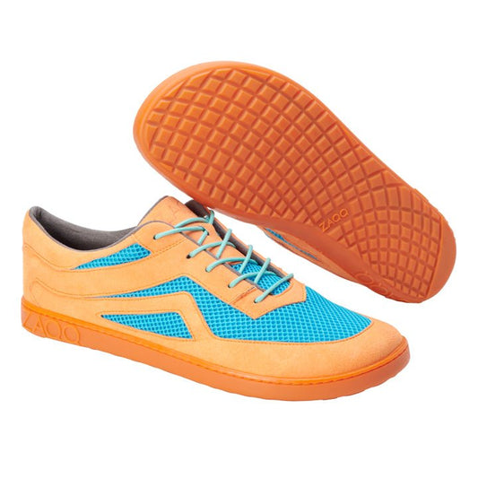 QLAYTON Orange - ZAQQ Barfußschuhe